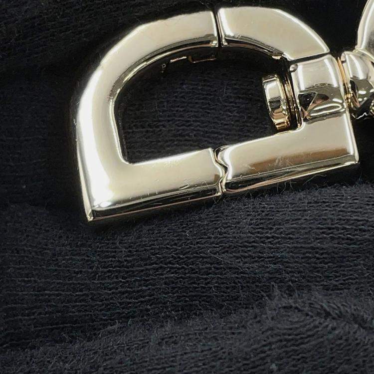 Pre Owned Dior To Jules Bag Black/White Tweed Calf Leather Size Medium