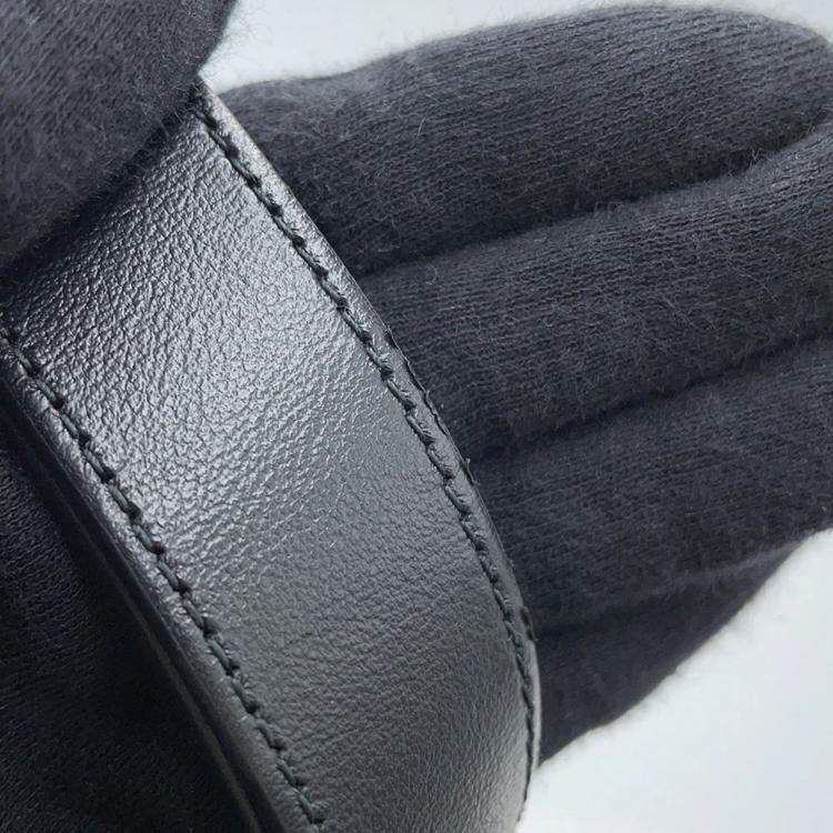 Pre Owned Dior To Jules Bag Black/White Tweed Calf Leather Size Medium