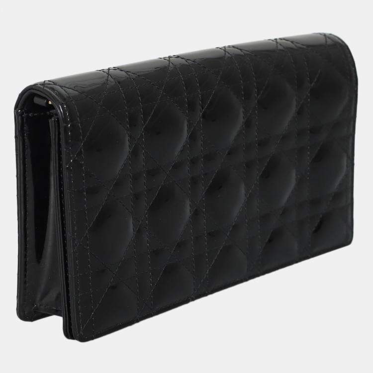 Pre Owned Patent Lady Dior Pouch