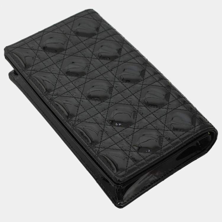 Pre Owned Patent Lady Dior Pouch