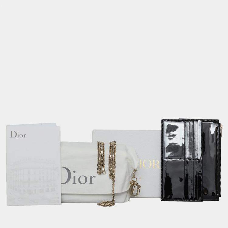 Pre Owned Patent Lady Dior Pouch
