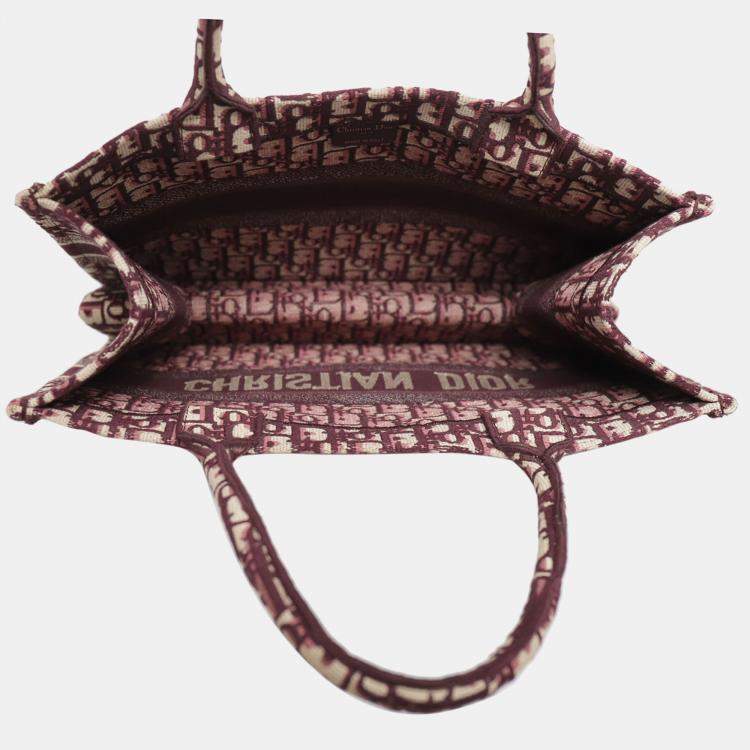 Pre Owned Oblique Book Tote Bag