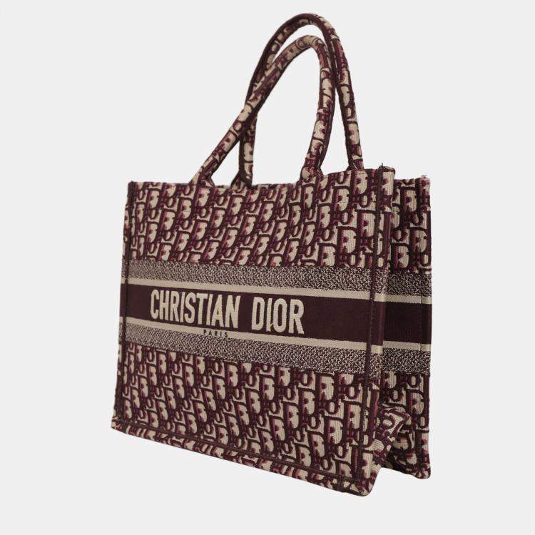 Pre Owned Oblique Book Tote Bag