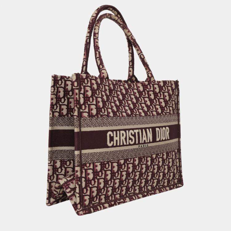 Pre Owned Oblique Book Tote Bag