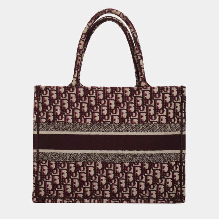 Pre Owned Oblique Book Tote Bag