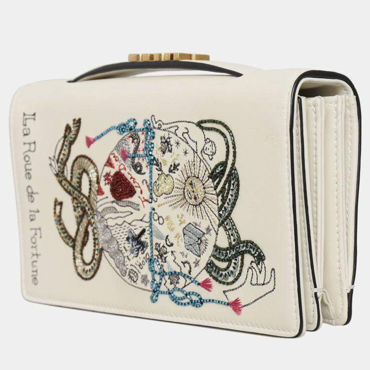 Pre Owned "La Roue de la Fortune" Tarot Clutch