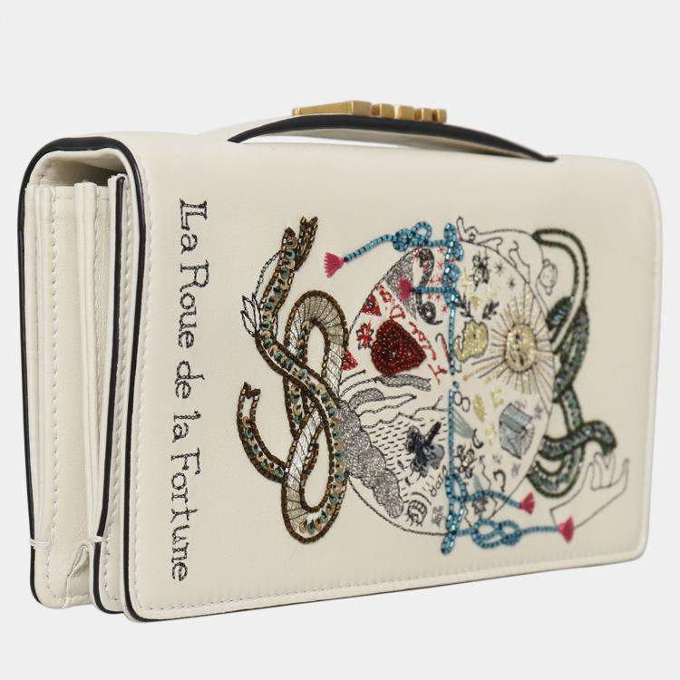 Pre Owned "La Roue de la Fortune" Tarot Clutch