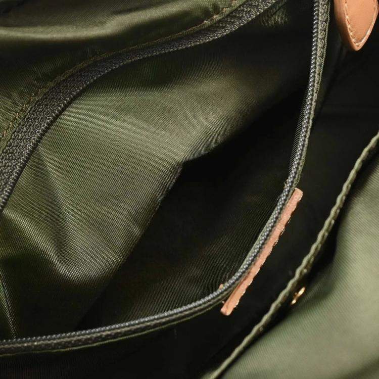 Pre Owned Christian Dior Green Double Saddle Trotter Handbag