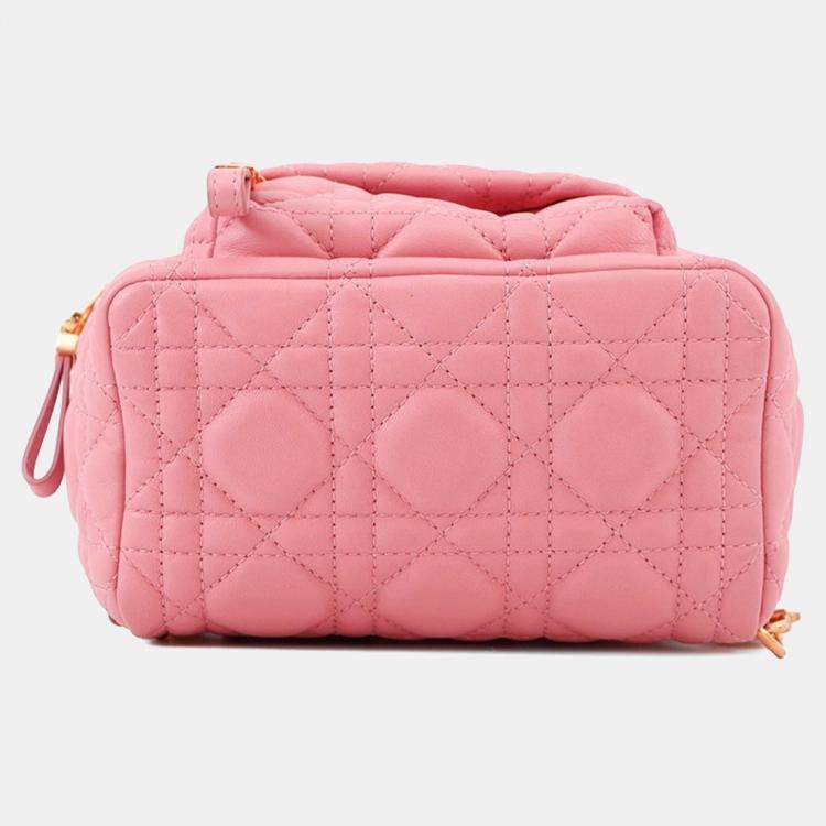 Pre Owned Christian Dior Cannage Mini Backpack