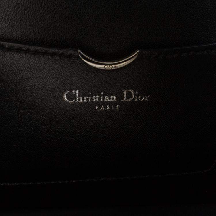 Pre Owned Dior Black Sequin Clutch