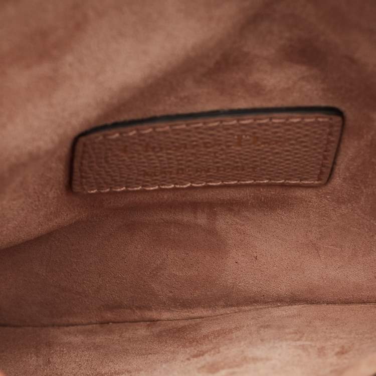 Pre Owned حقيبة خصر ديور سادل جلد بيج قابلة للتحول