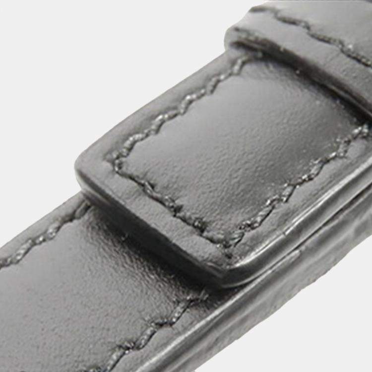 Pre Owned Dior Black Mini Calfskin 30 Montaigne Amber Bucket Bag