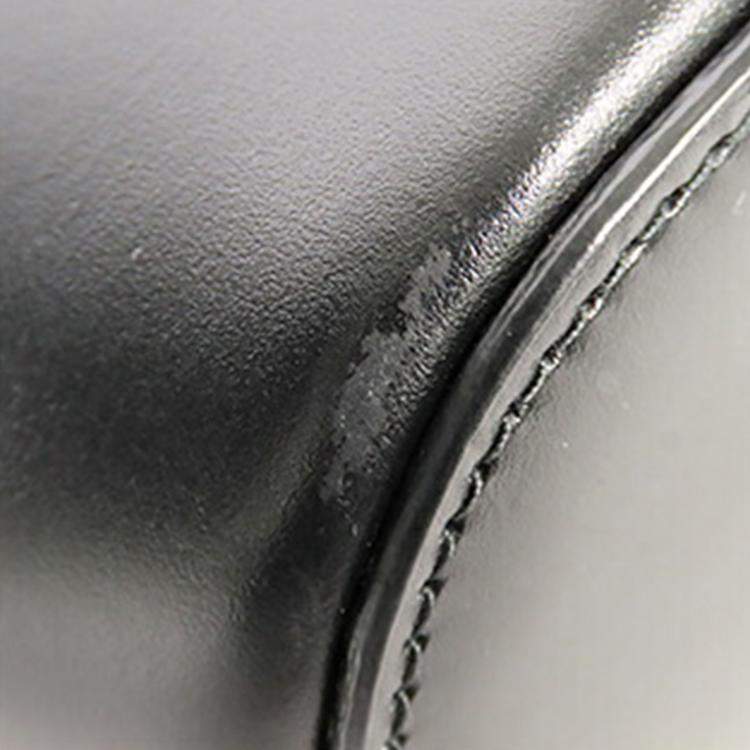 Pre Owned Dior Black Mini Calfskin 30 Montaigne Amber Bucket Bag