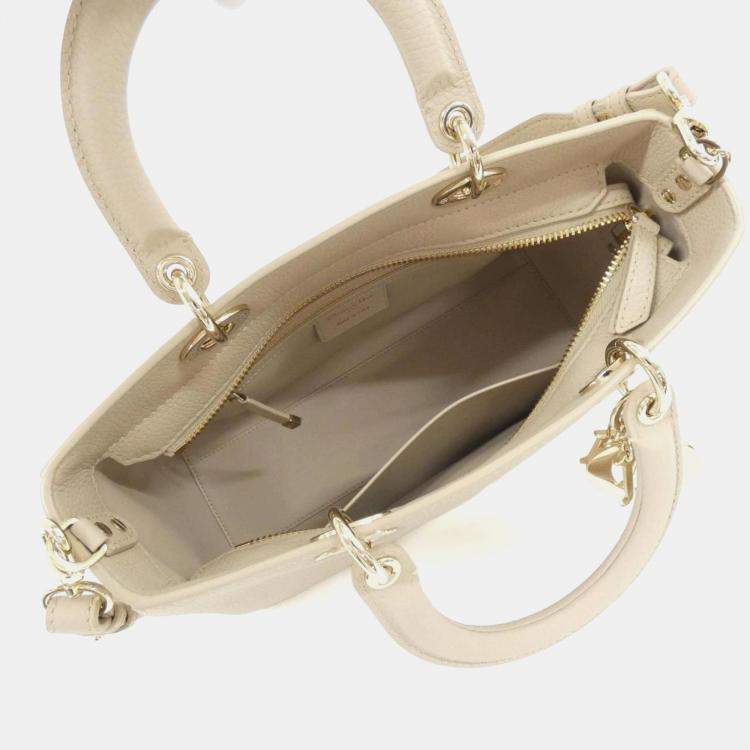 Pre Owned Christian Dior Lady D-Sire Medium Handbag