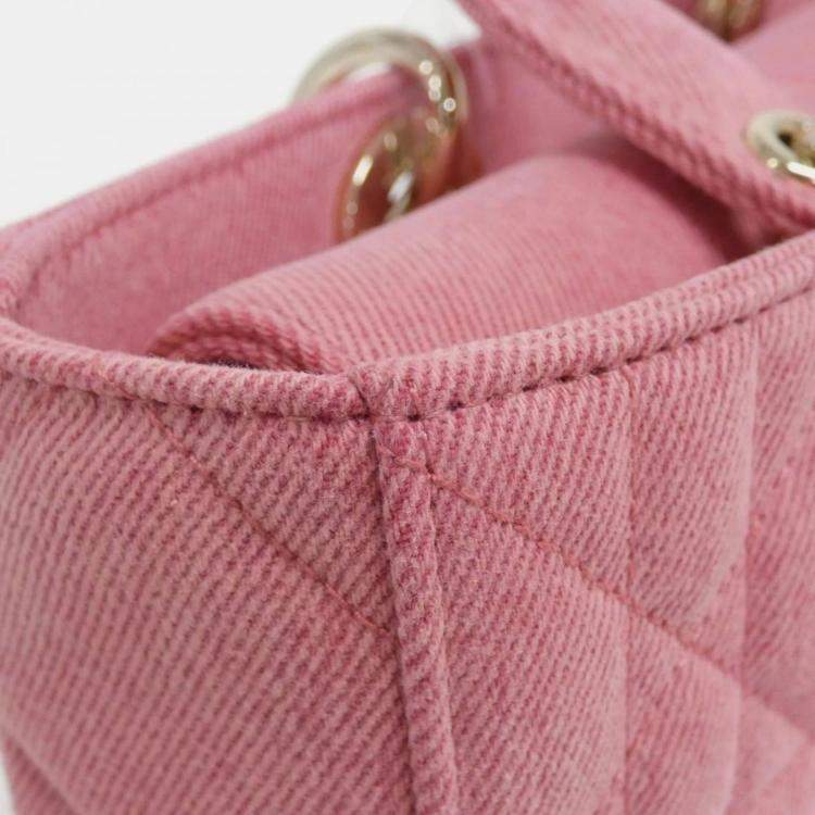 Pre Owned Christian Dior Lady D Joy Medium Handbag