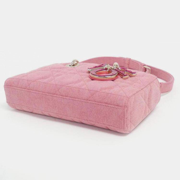 Pre Owned Christian Dior Lady D Joy Medium Handbag