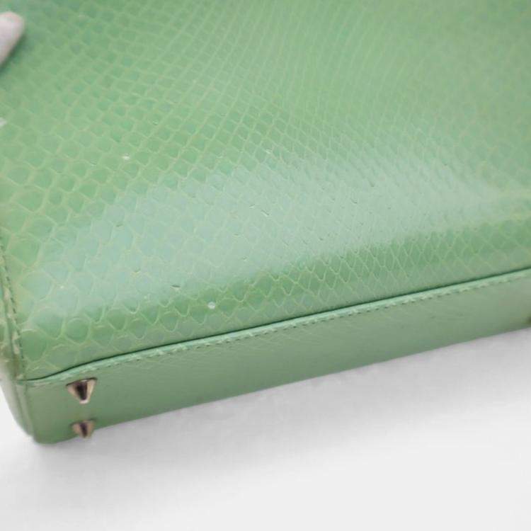 Pre Owned Dior Medium Python Lady Dior