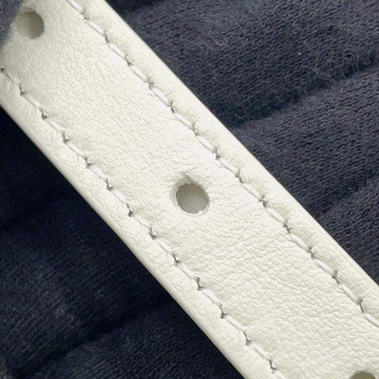 Pre Owned Dior Macrocannage Book Tote Latte White Calf Leather Size Small