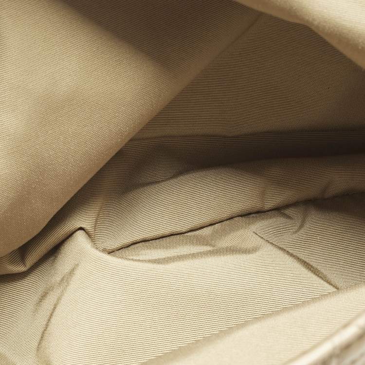 Pre Owned Dior Beige Cannage Leather Miss Dior Shoulder Bag