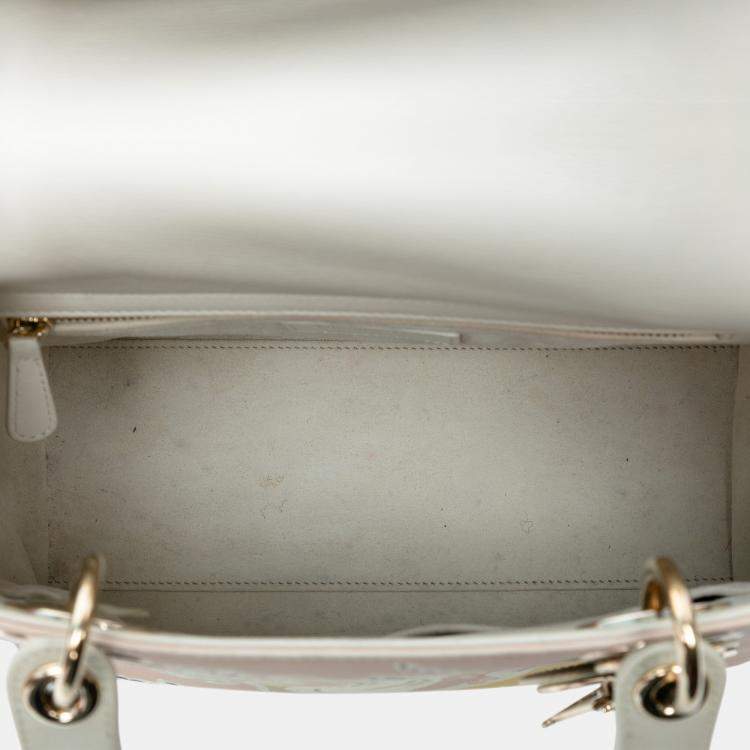 Pre Owned Dior Pink Medium Calfskin Fairy Tale Lady Dior