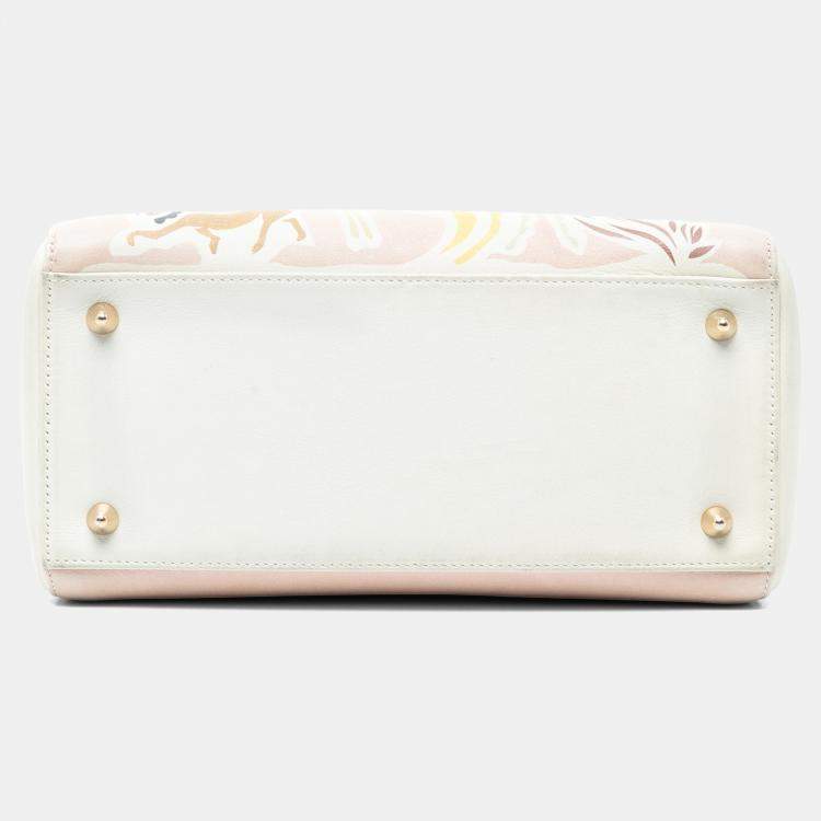 Pre Owned Dior Pink Medium Calfskin Fairy Tale Lady Dior