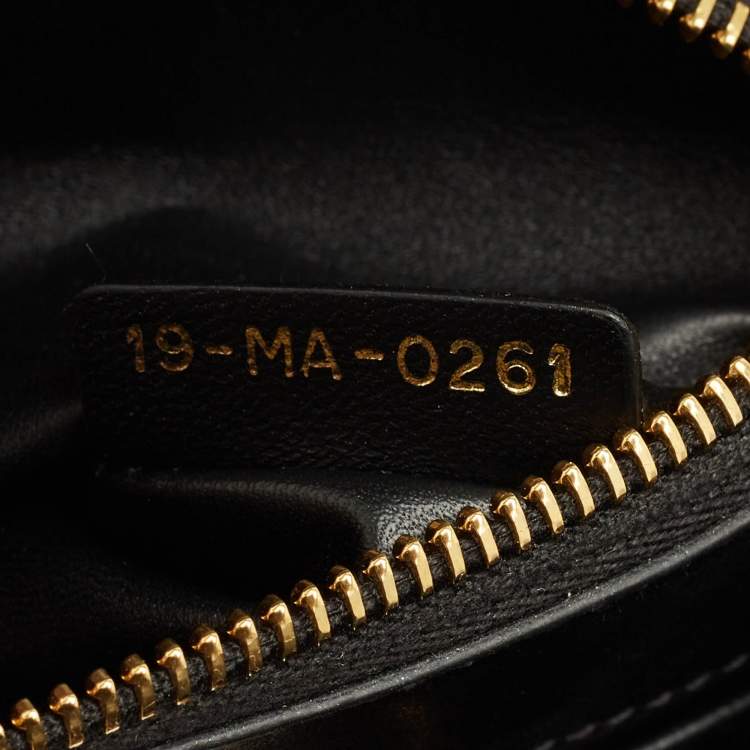 Pre Owned Dior Beige/Black Leopard Print Calfhair and Leather St Honoré Tote