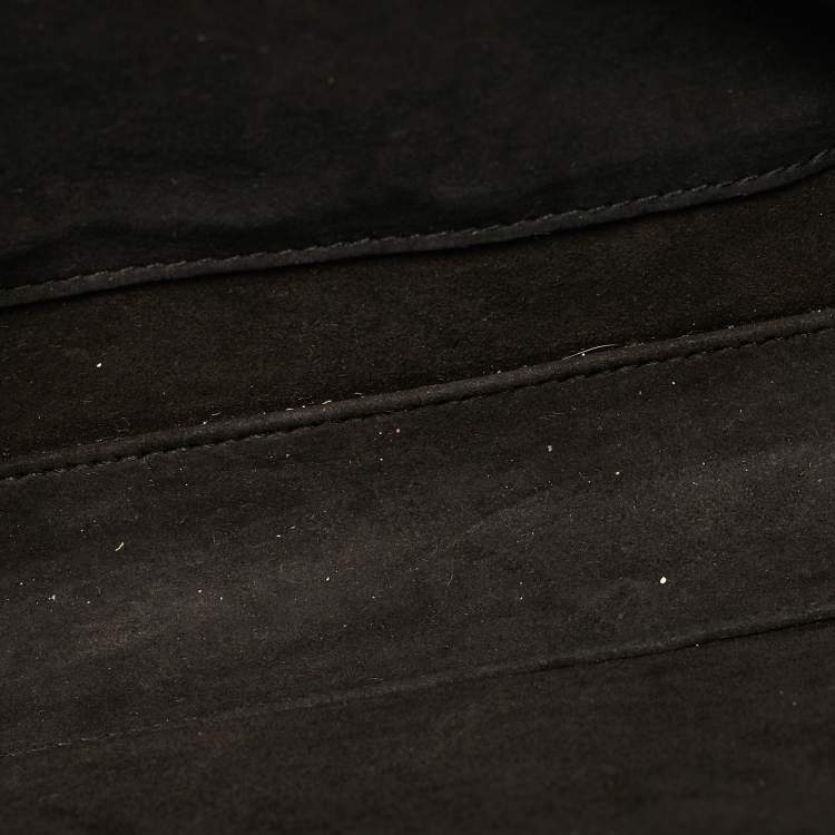 Pre Owned Dior Black Leather Dio(r)evolution Flap Shoulder Bag