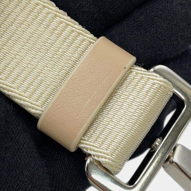 Pre Owned Dior Sahara 2-Way Bucket Bag Beige Raffia Leather Rubber Size Nano