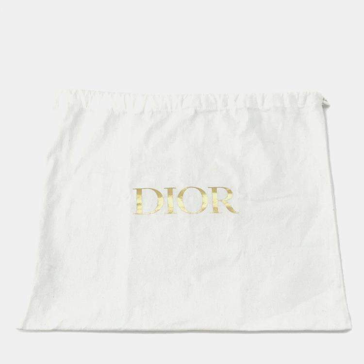 Pre Owned Dior Saddle Waist Bag Black Leather