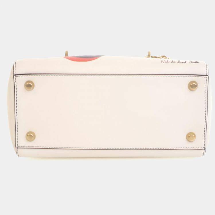 Pre Owned Dior Medium Niki De Saint Phalle Love Calfskin Lady Dior