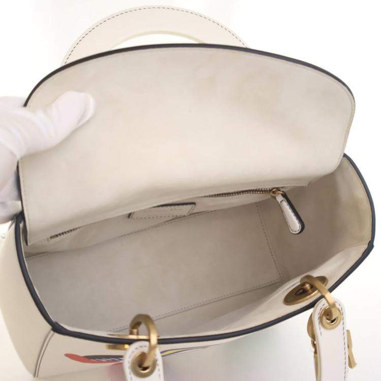 Pre Owned Dior Medium Niki De Saint Phalle Love Calfskin Lady Dior