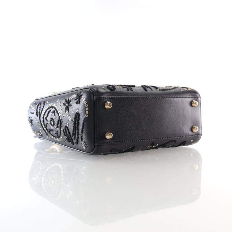 Pre Owned Dior Mini Astrology Sequin Lady Dior