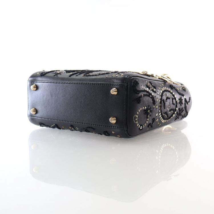 Pre Owned Dior Mini Astrology Sequin Lady Dior