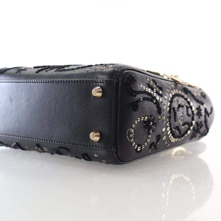 Pre Owned Dior Mini Astrology Sequin Lady Dior