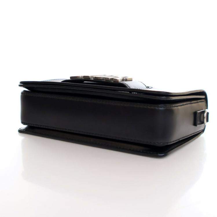 Pre Owned Dior Black Calfskin Dior(r)evolution Flap Bag