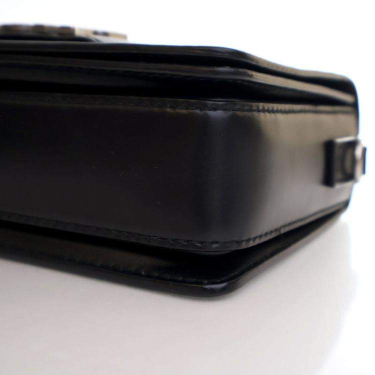 Pre Owned Dior Black Calfskin Dior(r)evolution Flap Bag