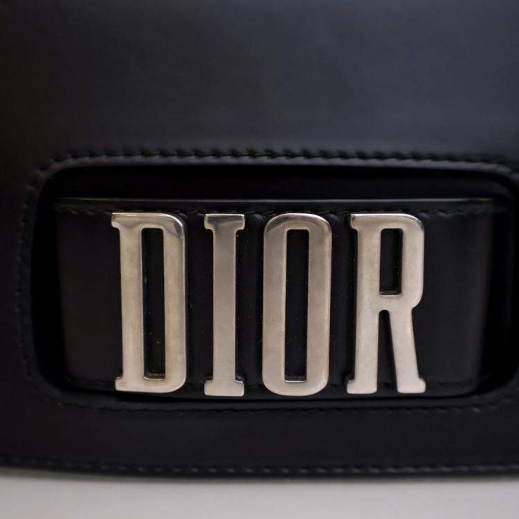 Pre Owned Dior Black Calfskin Dior(r)evolution Flap Bag