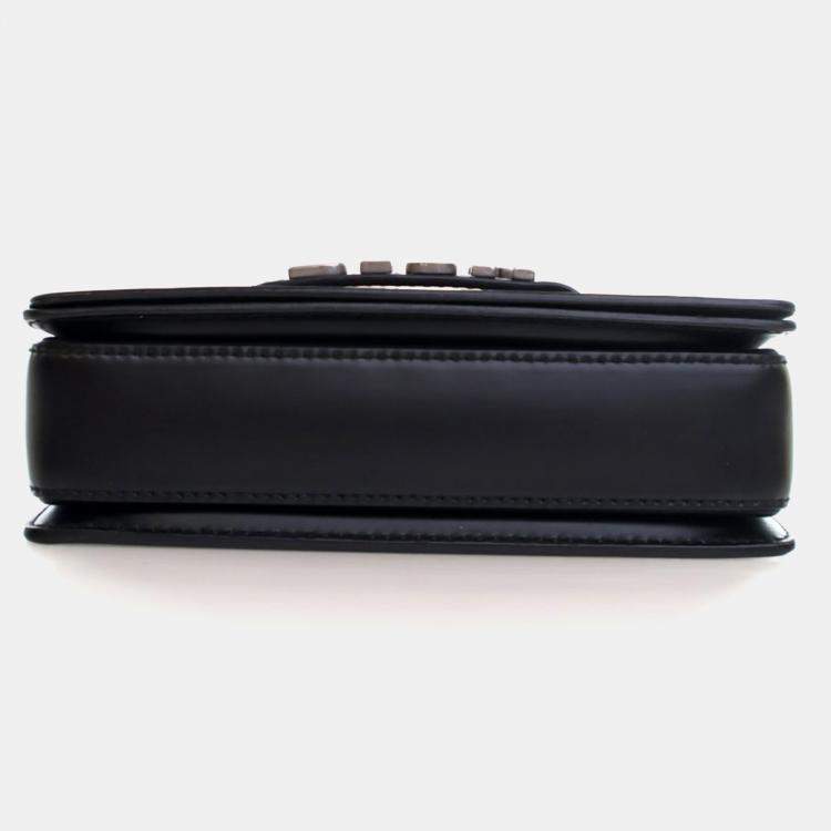 Pre Owned Dior Black Calfskin Dior(r)evolution Flap Bag