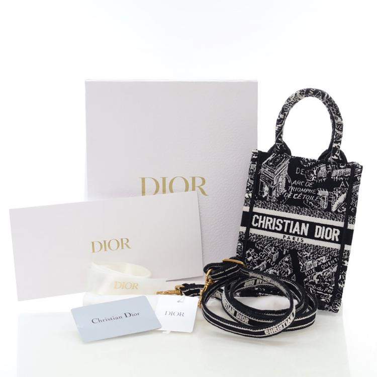 مملوكة مسبقًا Dior Mini Canvas Vertical Tote