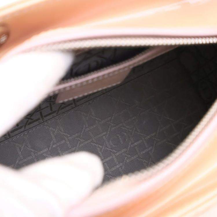 Pre Owned Dior Medium Patent Lady Dior