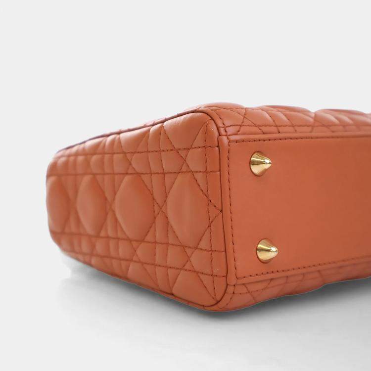 Pre Owned Dior Small Lambskin Lady Dior MyABCDior