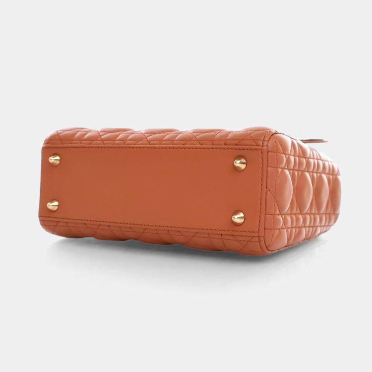 Pre Owned Dior Small Lambskin Lady Dior MyABCDior