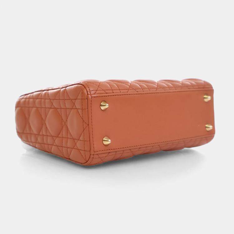 Pre Owned Dior Small Lambskin Lady Dior MyABCDior