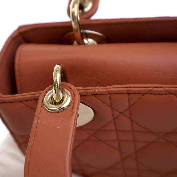 Pre Owned Dior Small Lambskin Lady Dior MyABCDior