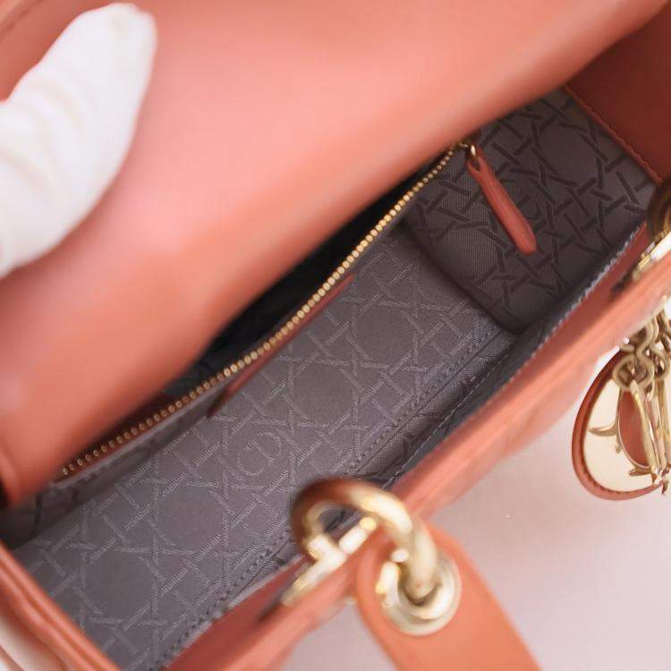 Pre Owned Dior Small Lambskin Lady Dior MyABCDior