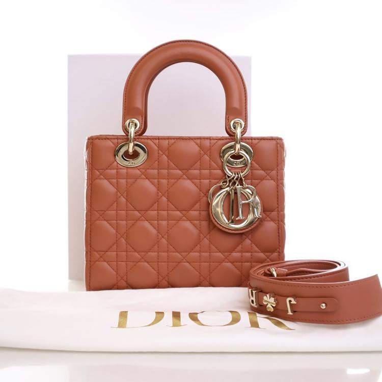 Pre Owned Dior Small Lambskin Lady Dior MyABCDior