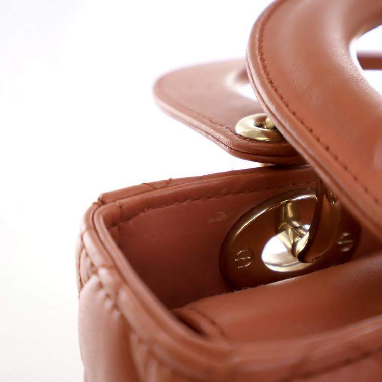 Pre Owned Dior Small Lambskin Lady Dior MyABCDior