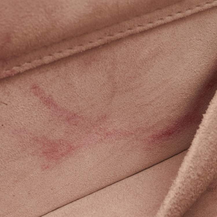 Pre Owned Dior Lady D-Joy Small Pink Cannage Leather Tote