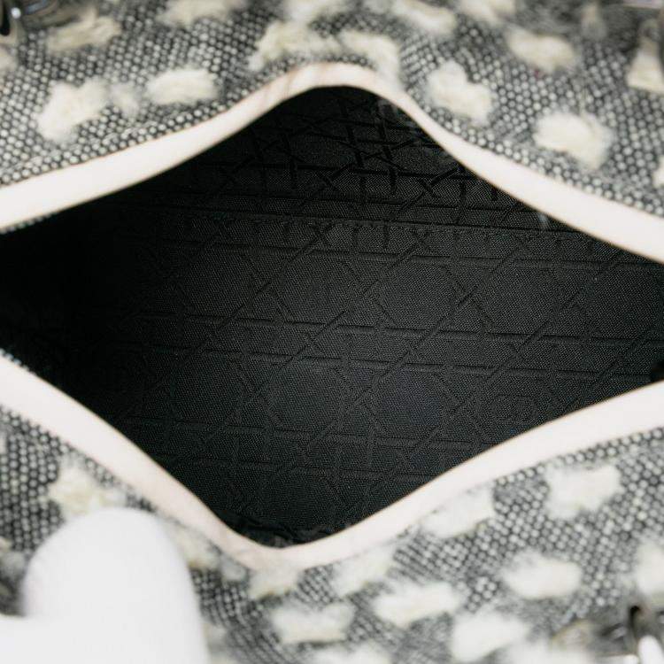 Pre Owned Medium Tweed Lady Dior