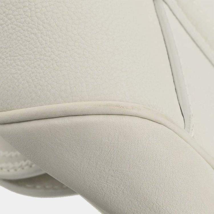 Pre Owned Christian Dior Off-white Leather Handbag